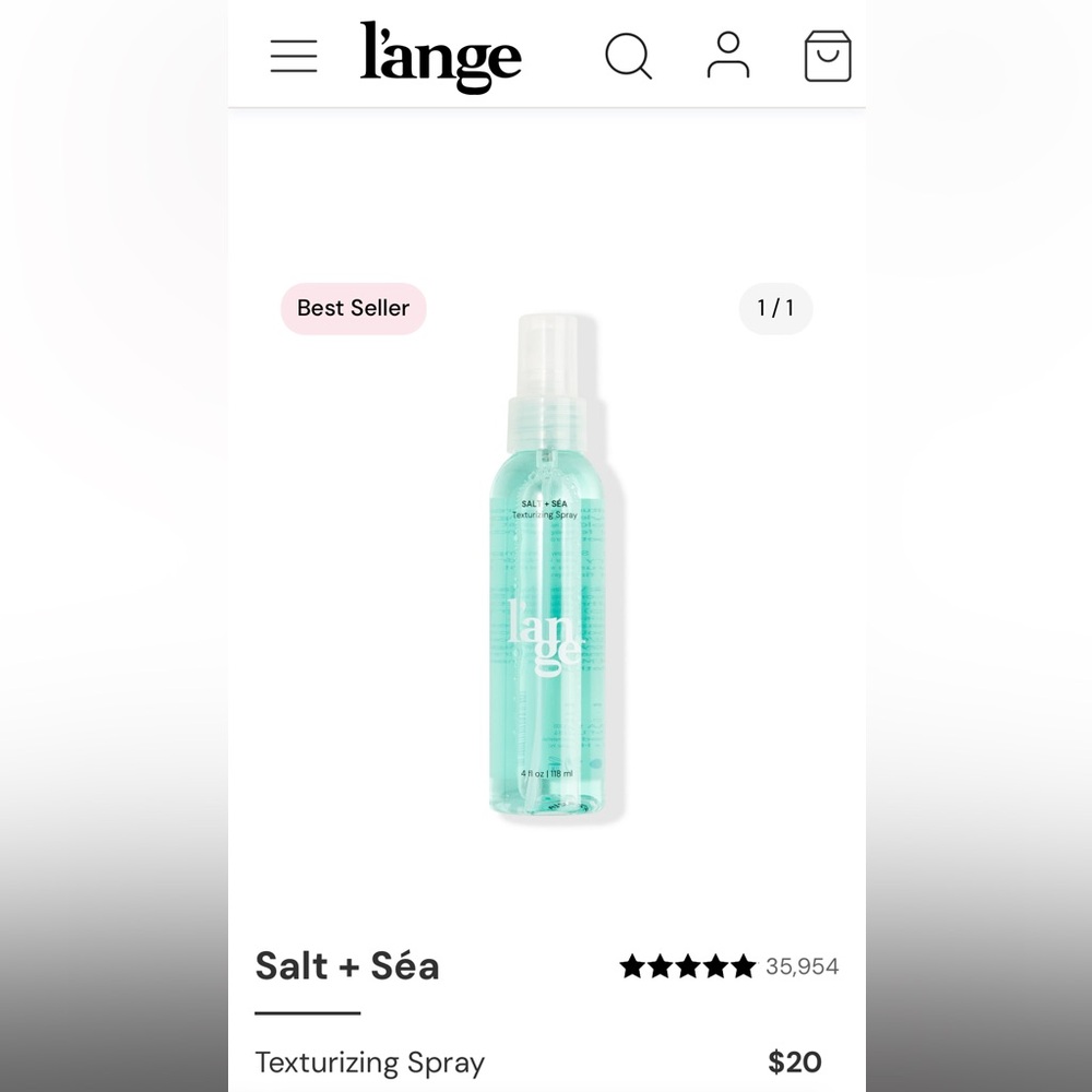 L’ange Salt + Sea, 4 fl oz